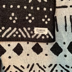 Two (2) Sand Cloud Bath Towels EUC - Organic Cotton